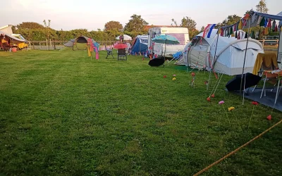Vrijheid bij vakantieboerderij Camping Hakehoeve Ellemeet Schouwen-Duiveland aan zee in Zeeland